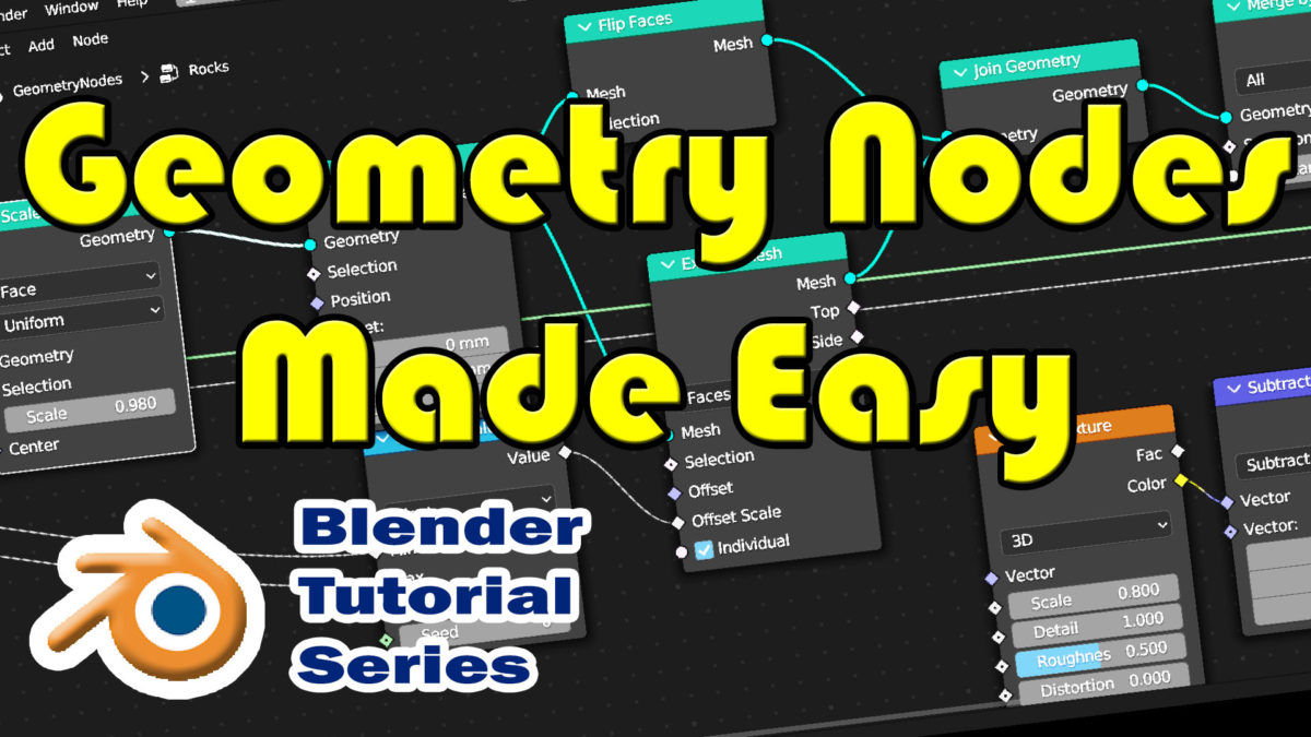 Blender Tutorial 14 - Geometry Nodes Made Easy - 3D Printing Professor